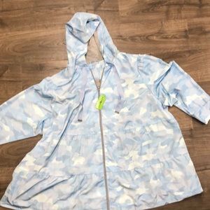 Windbreaker, lined with soft jersey